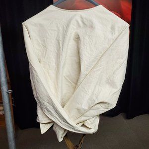 Vintage Classic Canvas Straight Jacket with Leather Straps - Large